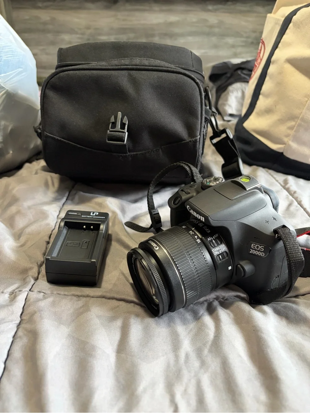 Canon EOS 2000D Camera with Accessories